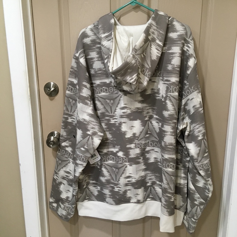 Reebok RBX Momentum Hoodie Tan Cream Driftwood Pullover SZ 3XL NWT - Picture 7 of 13